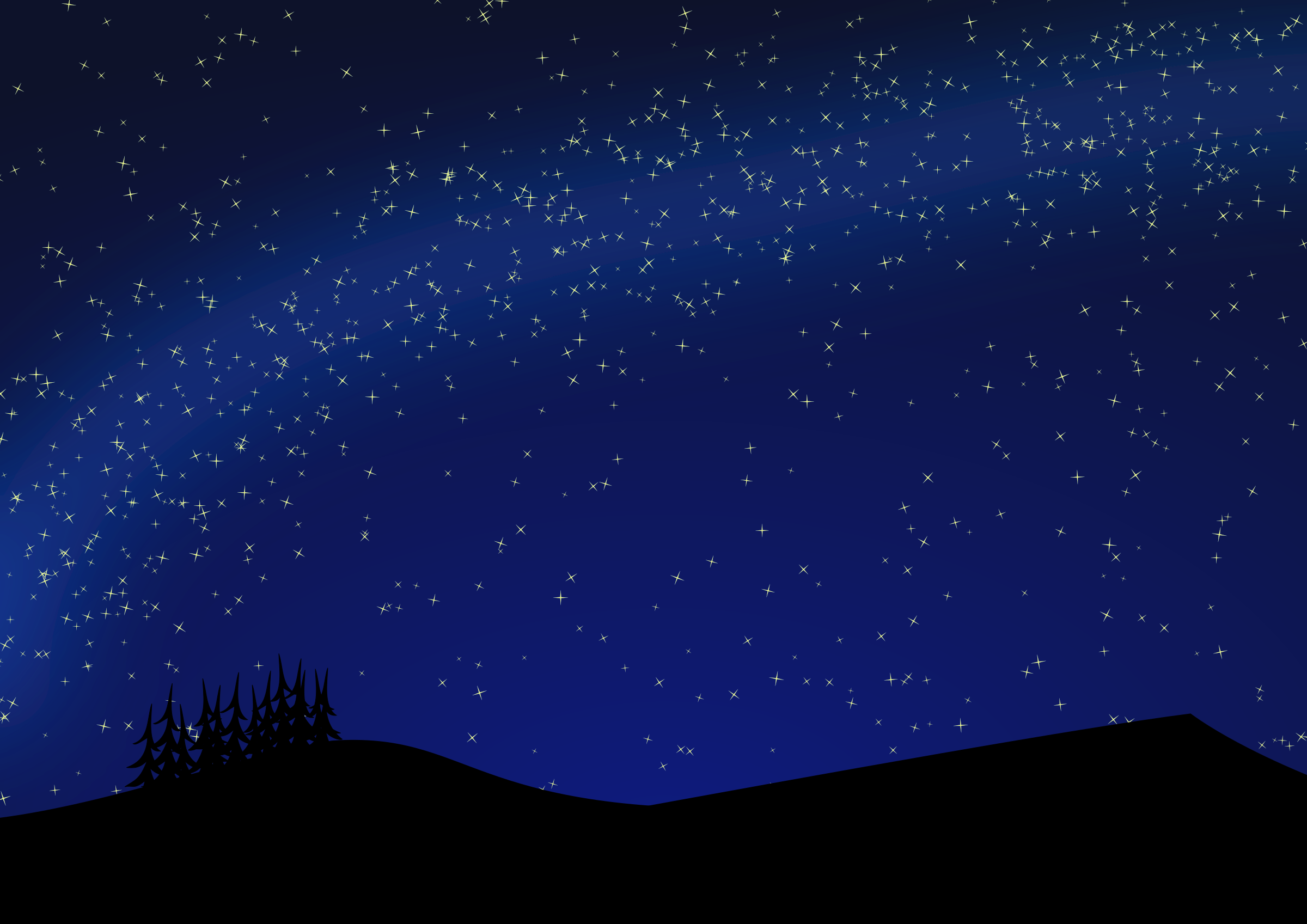 Ночное небо со звездами детский рисунок (41 фото) .