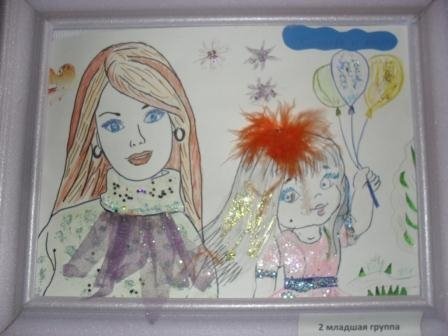 Рисунок маме на день матери