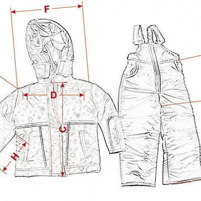Замеры комбинезона