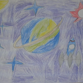 Через тернии к звездам рисунок на конкурс