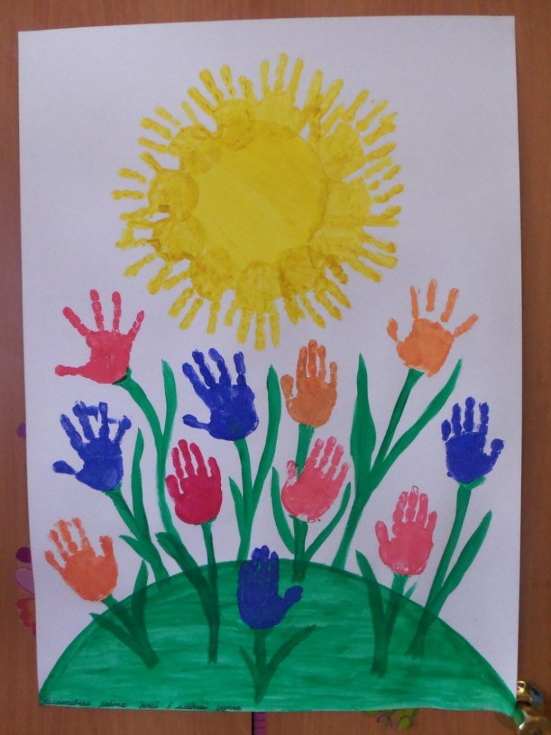 Рисование к 8 марта в детском саду
