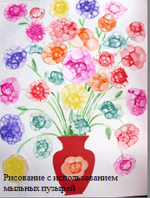 Нетрадиционные техники рисования к 8 марта