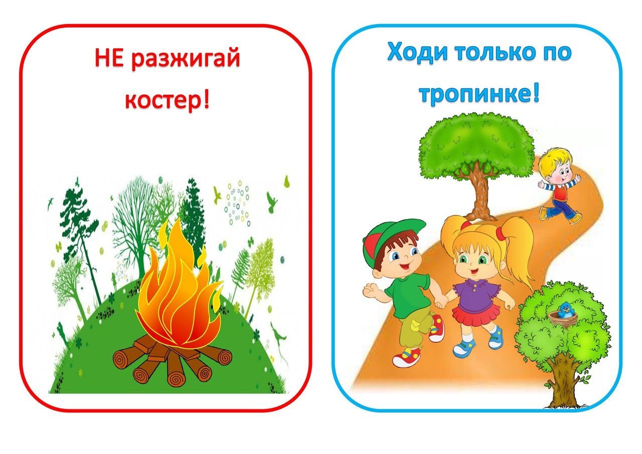Экологические знаки для детского сада