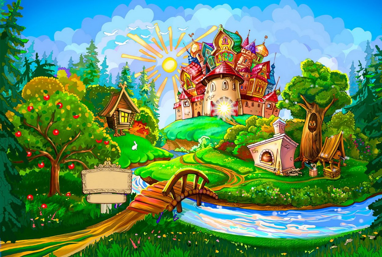 Рисунок на тему наш волшебный зеленый дом