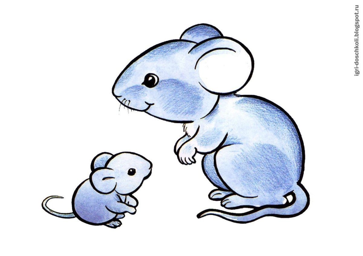Мышка животных для детей