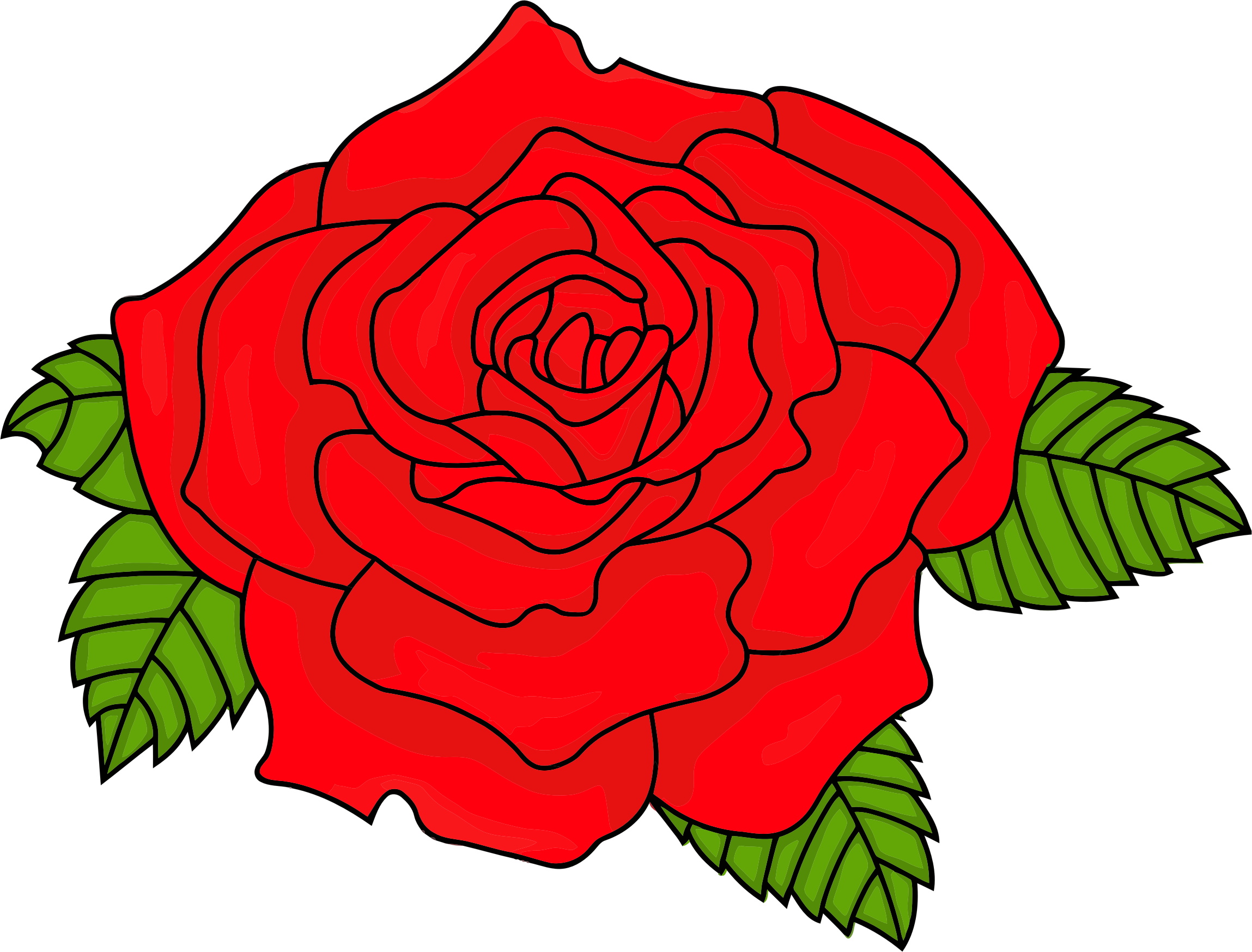 Розы мультяшные. Цветочки мультяшные. Нарисовать розу.