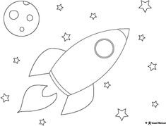 Аппликация космос шаблоны