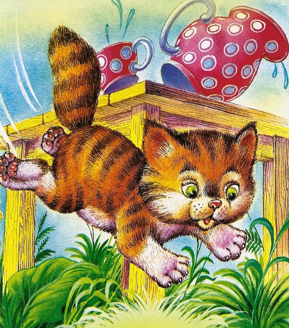 Сказки про котят для детей. Иллюстрации детских книжек. Сказочная кошка. Кошка иллюстрация. Кошка из сказки.