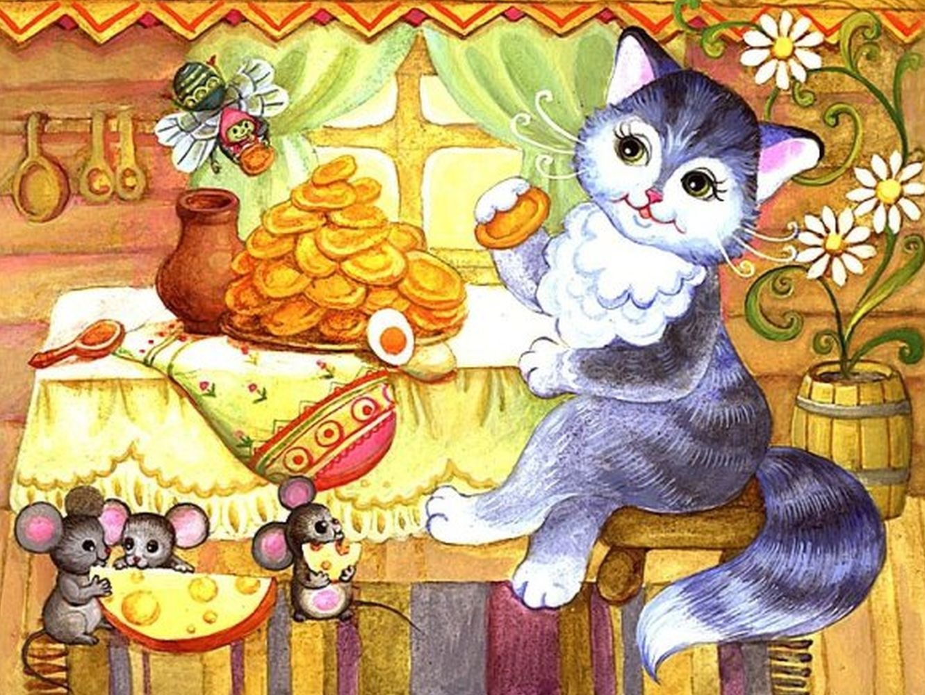 Сказки про котят для детей. Кошка котенька коток. Сказочная кошка. Сказочный кот. Кошка из сказки.