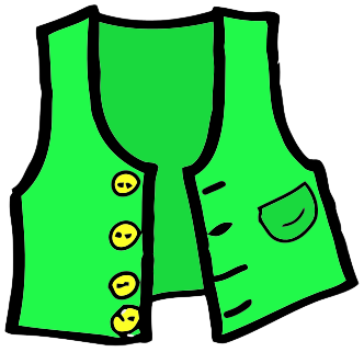 Жилет мультяшный