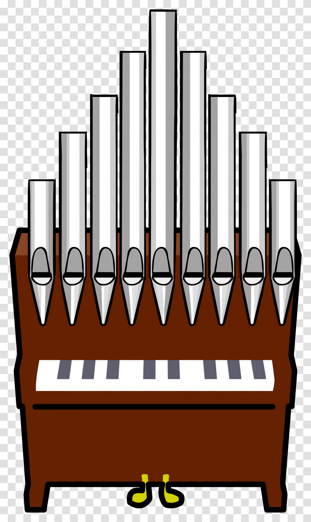 Орган музыкальный инструмент рисунок