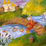 Праздник Ивана Купала рисунок карандашом