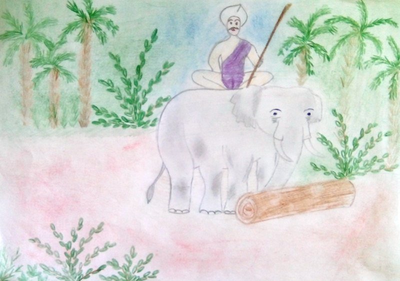 Как слон спас читать