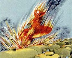 Огненный Таран Гастелло картина