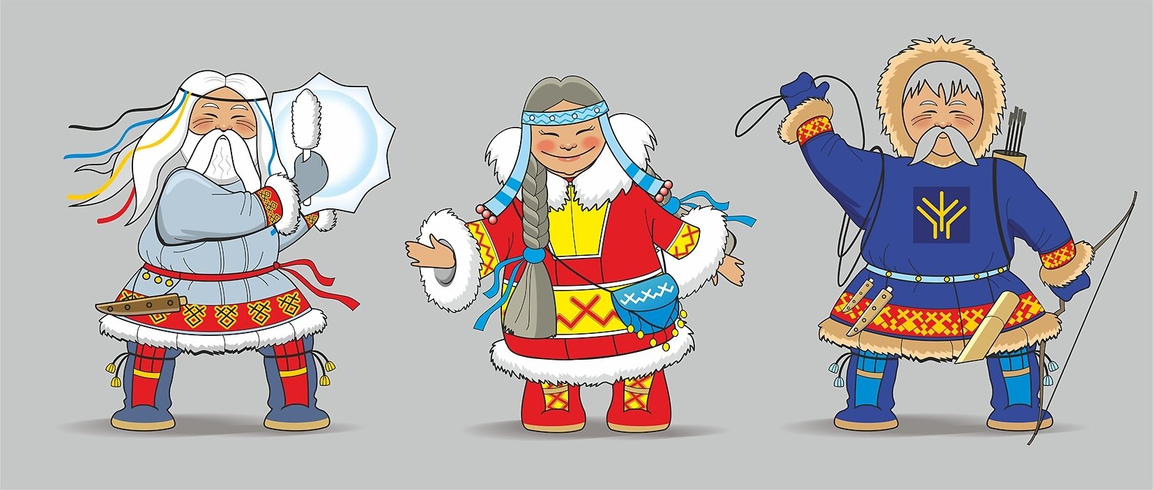 Якутские персонажи для детей