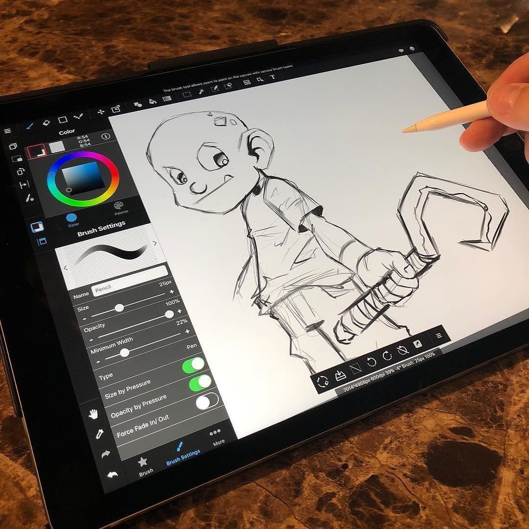 Карандаш для рисования на планшете