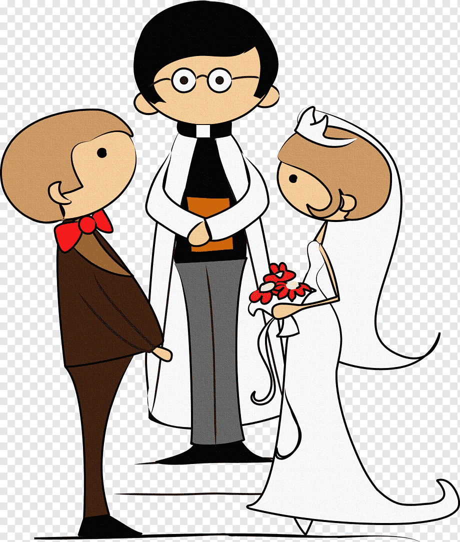 Мультяшная свадьба