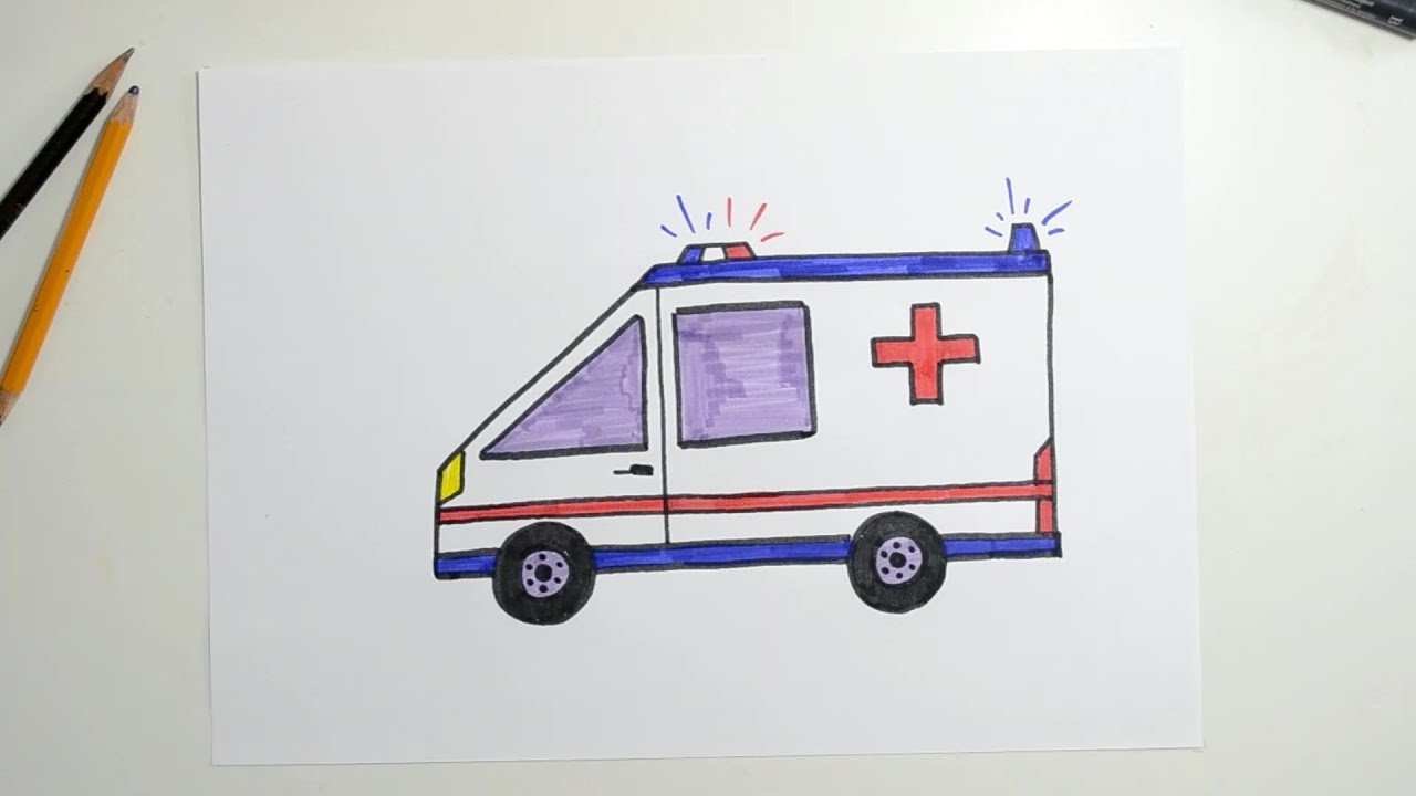 Рисование скорой помощи