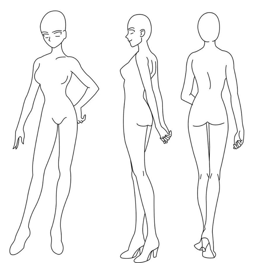 Формы тела для рисования