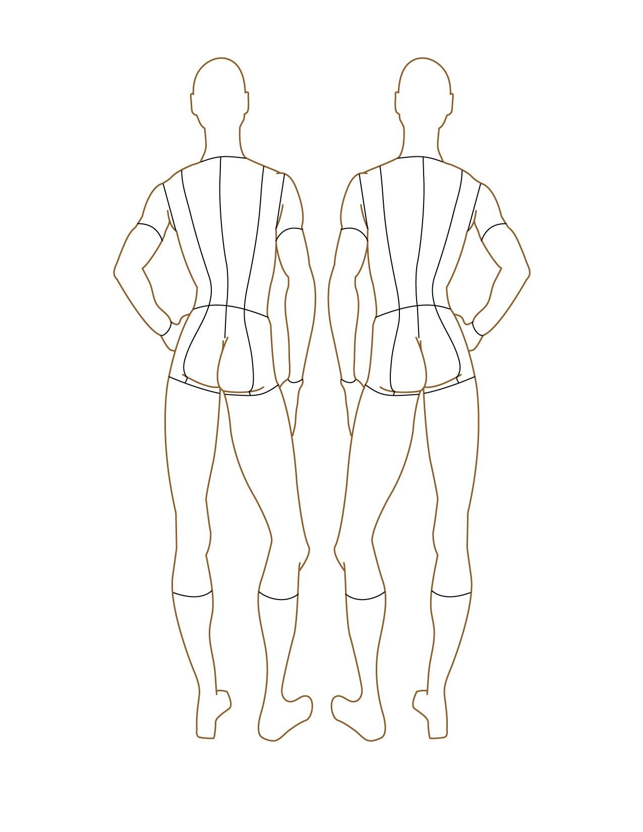 Фигура для моделирования одежды