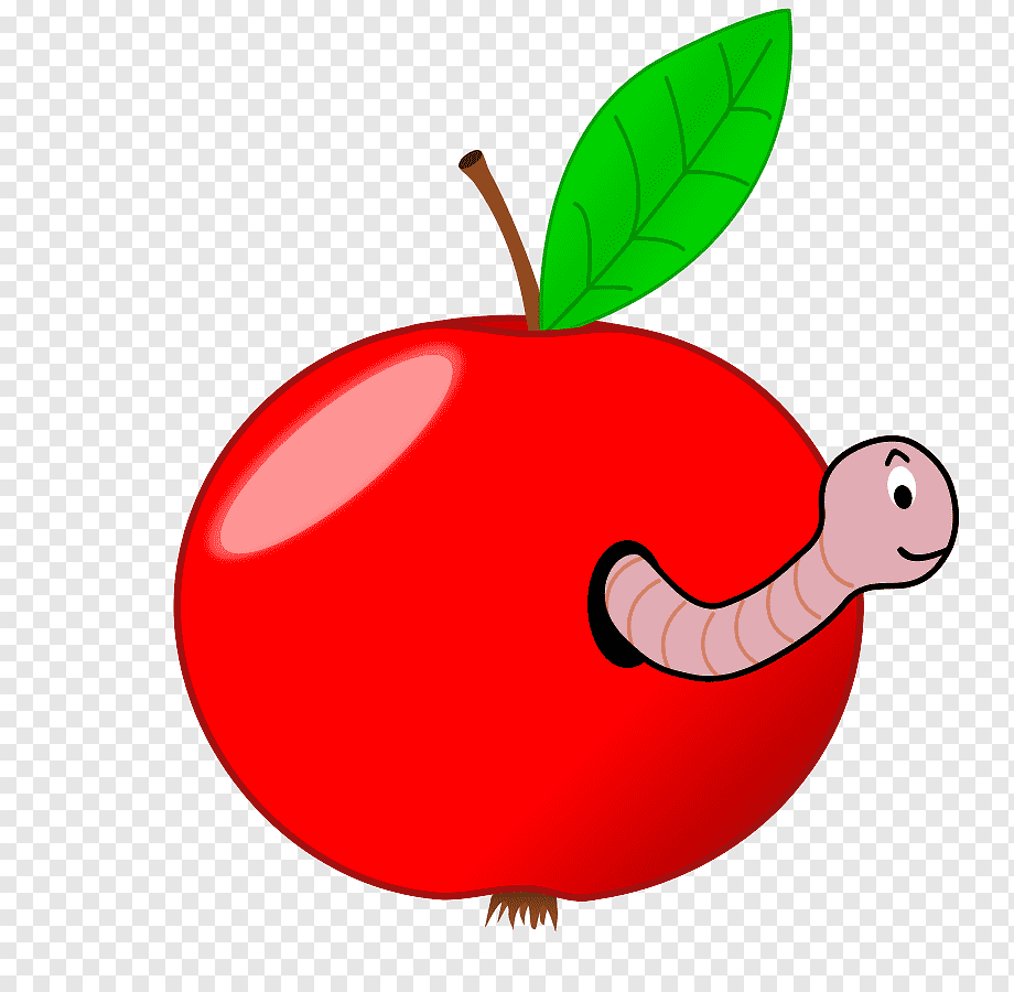 Червячок в яблоке