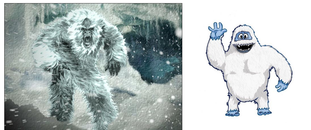 Снежная не твой ребенок читать. Evolution Yeti Evolution Yeti. Йети снежный человек для детей. Снежный человек рисунок.