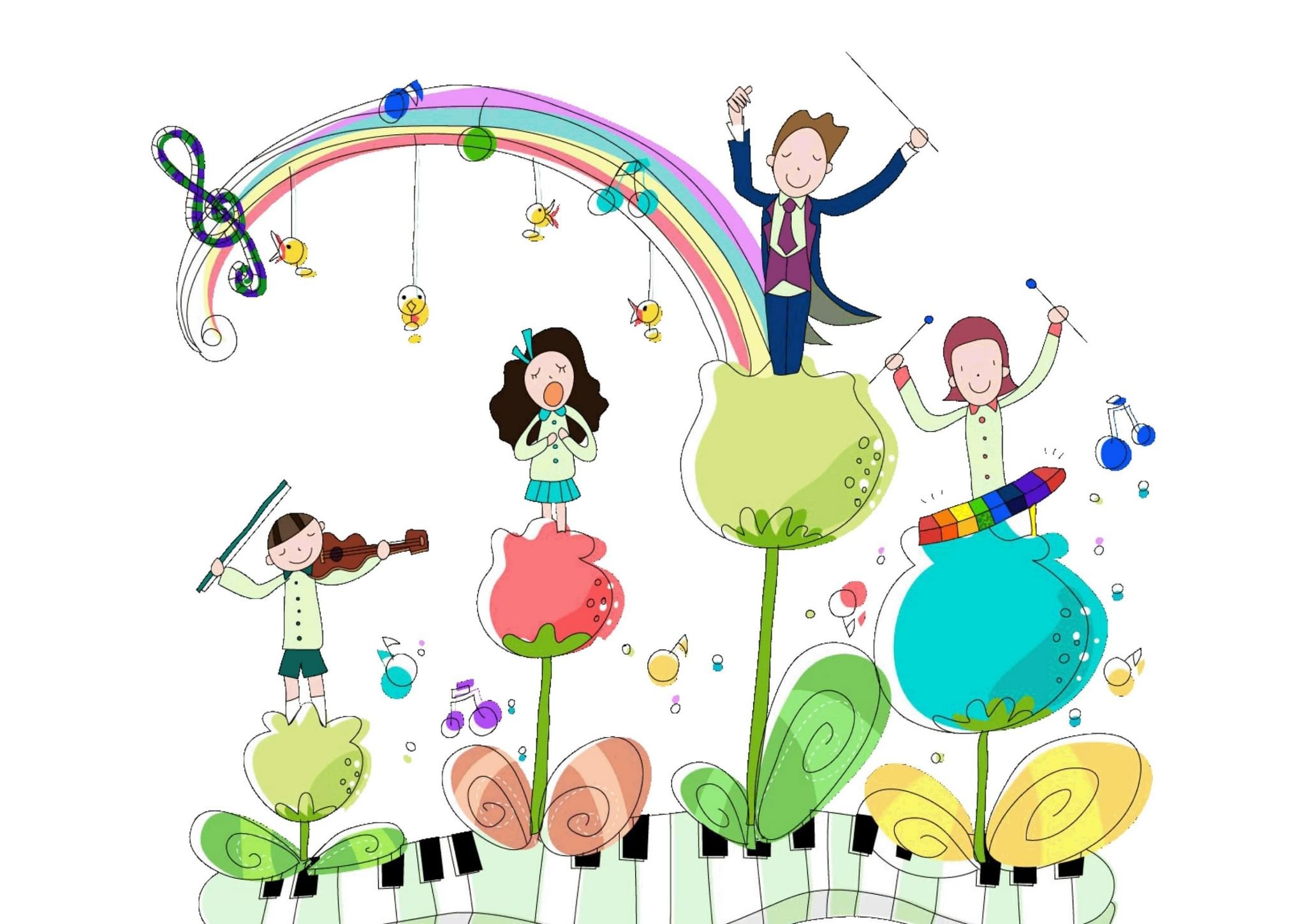 Детская музыка картинки. Рисунок на музыкальную тему. Творчество рисунок. Музыкальная семья. Нотки для детей.
