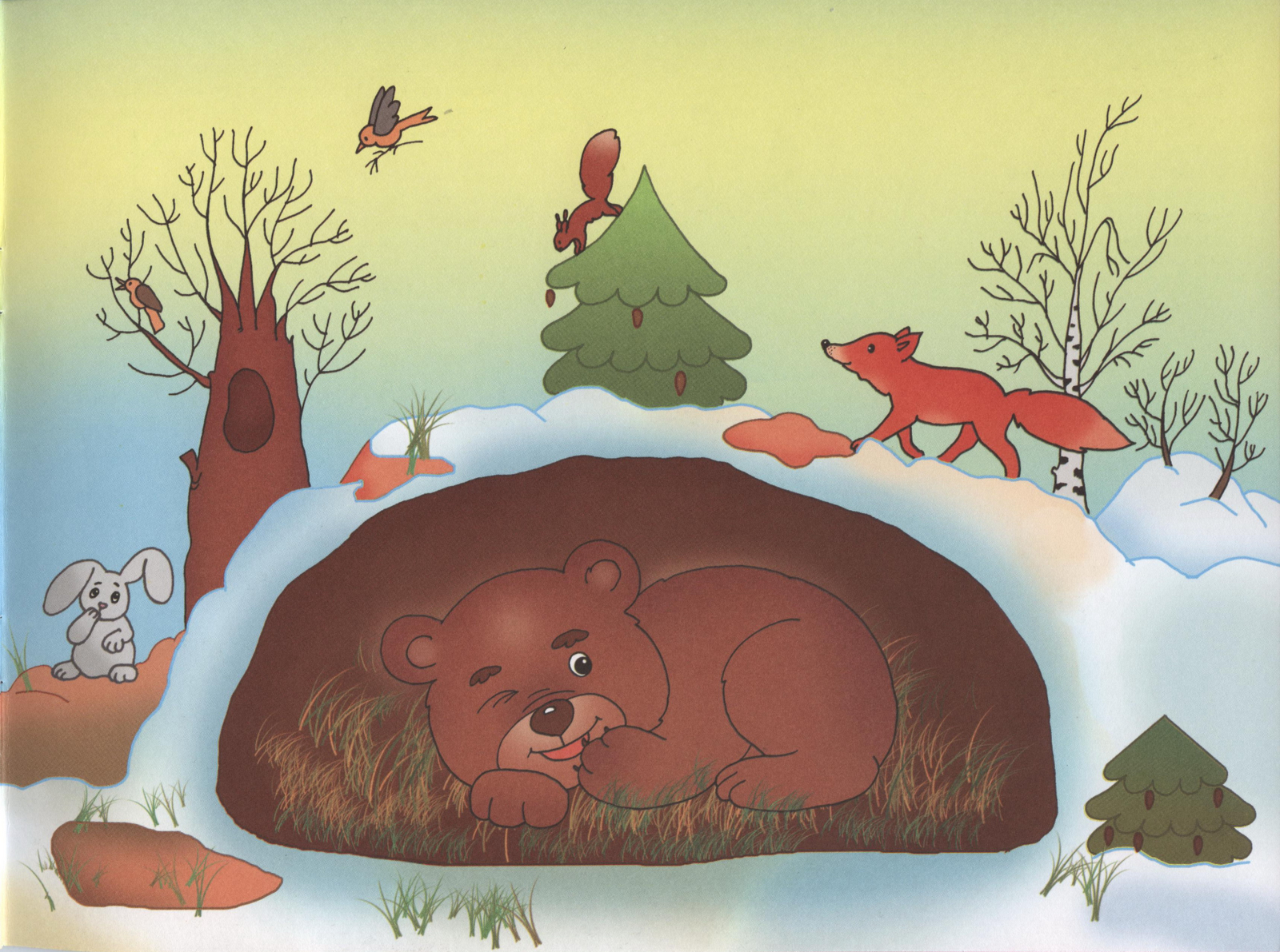 Зимняя берлога медведя. Берлогемедведьв берлоге. Бурый медведь зимой в берлоге. Бурый медведь в берлоге. Медведь в берлоге для детей.