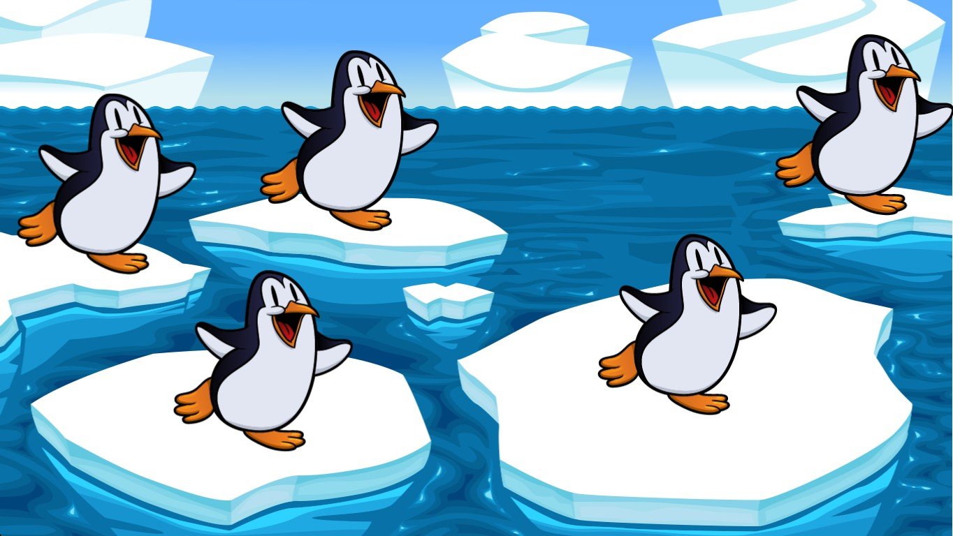 Картинки с пингвинами для детей