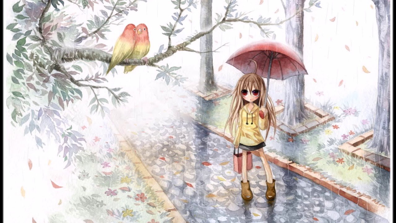 Аниме дождливая Весна