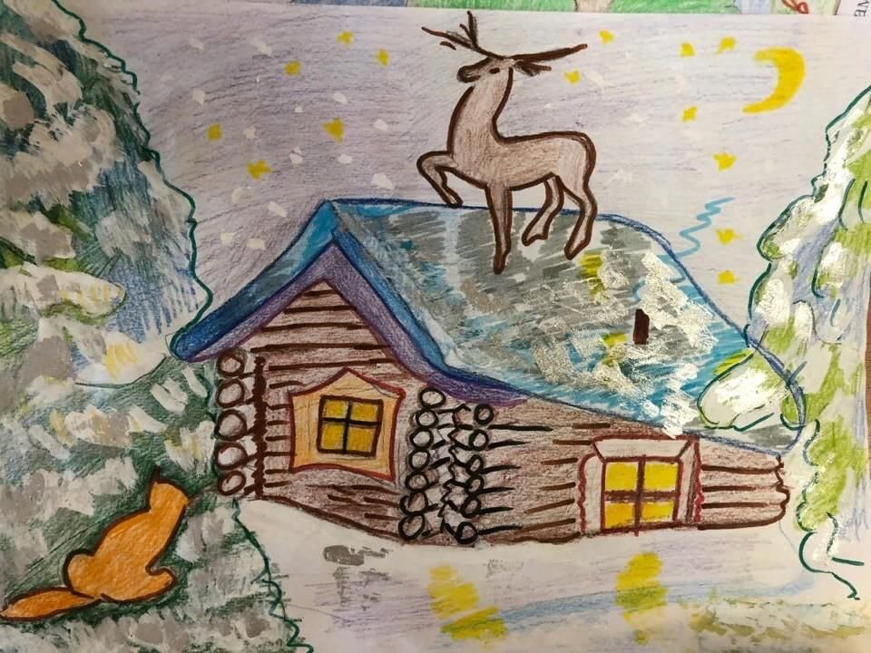 Картинки нарисованные сказки