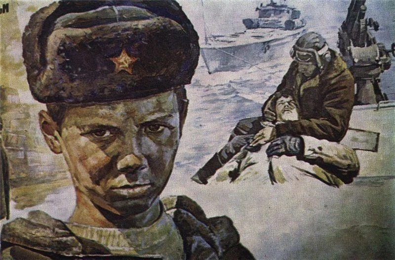 Рисунок бойцов и их подвиги. Военные картины. Картины посвященные Великой Отечественной войне.