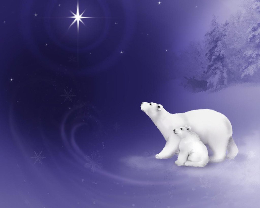 Мультфильм белая Медведица и Умка