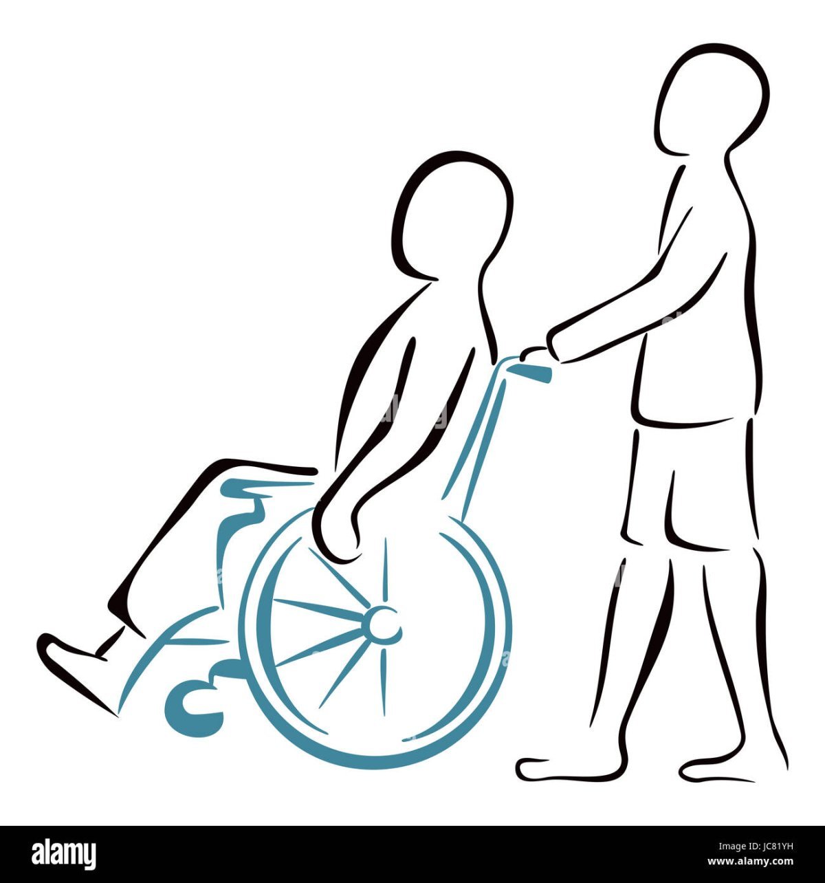 Рисунок на тему инвалиды