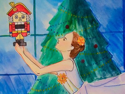 Проиллюстрировать балет Чайковского Щелкунчик