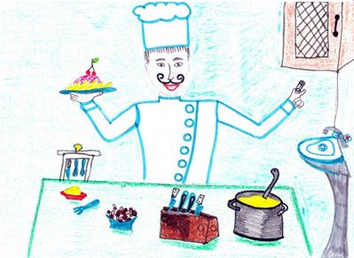 Рисунки для столовой