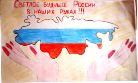 Будущее России плакат