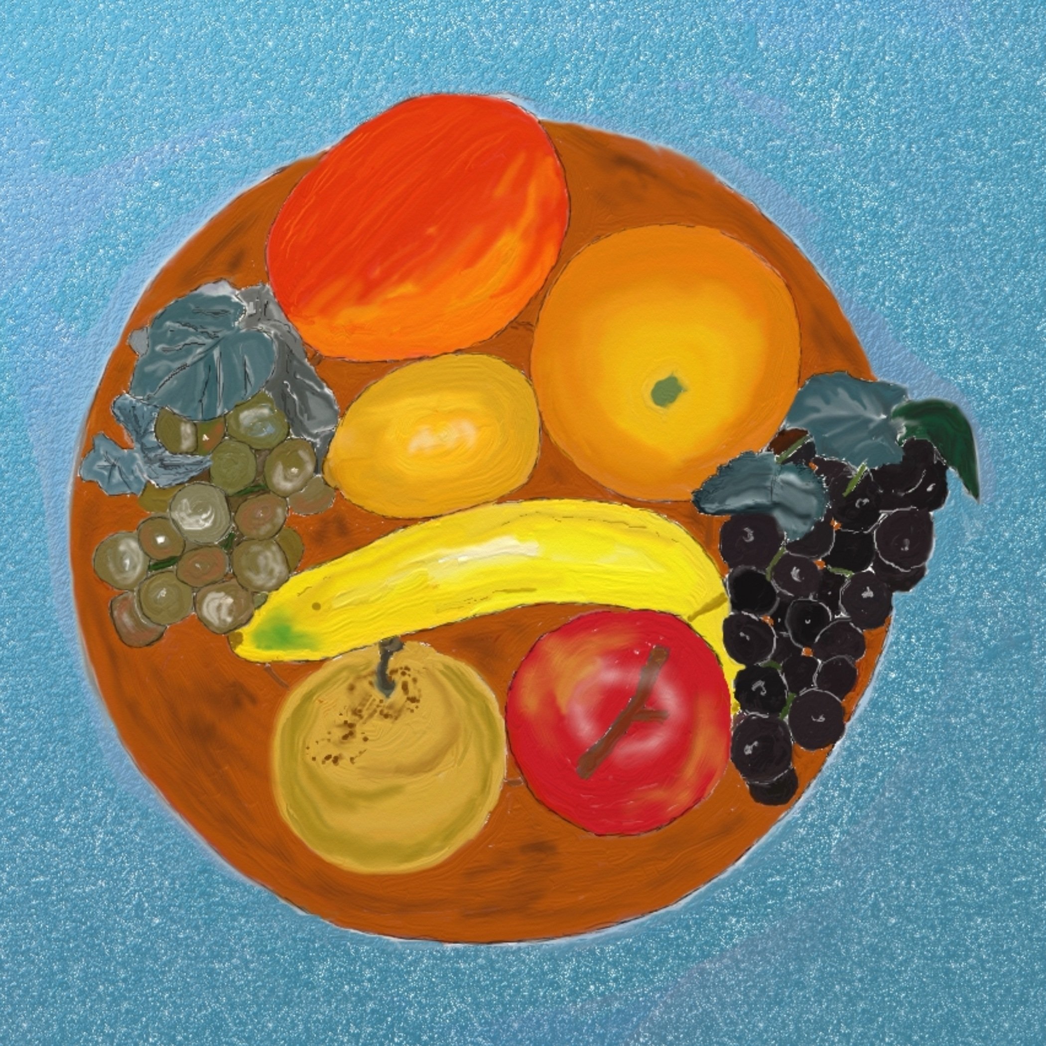 Рисование на тему овощи и фрукты