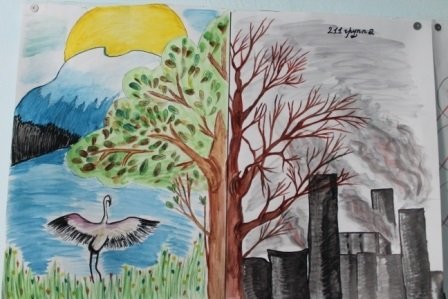 Рисунки по сохранению природы