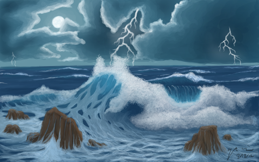 Рисунок к стихотворению в бурю. Сказочное море. Бушующее море. Нарисовать море. Бушующее море картина.