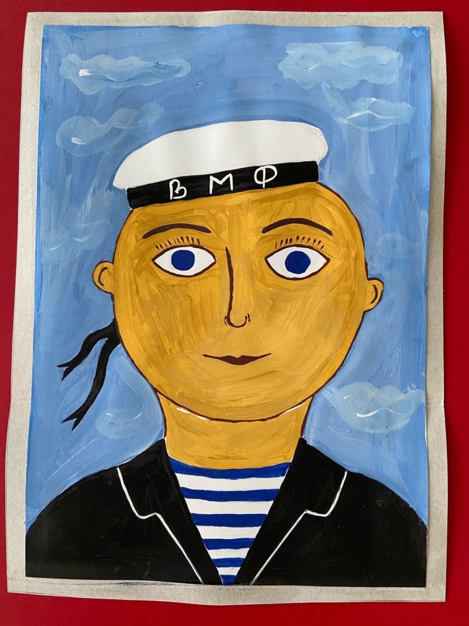 Портрет папы моряка