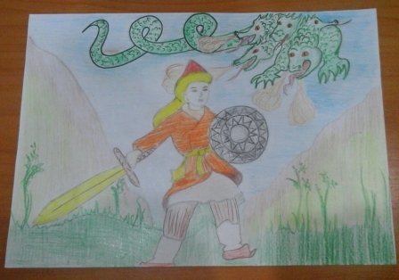 Герои сказки Урал батыр