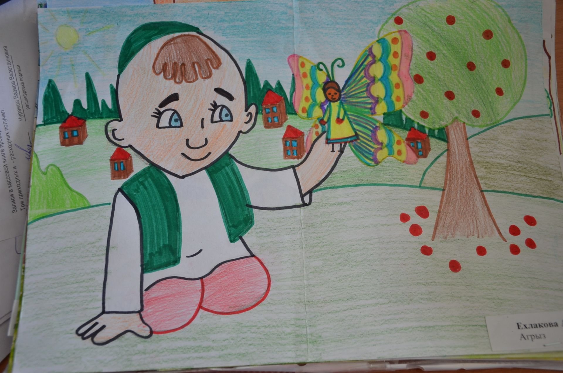 Детские рисунки по татарским сказкам