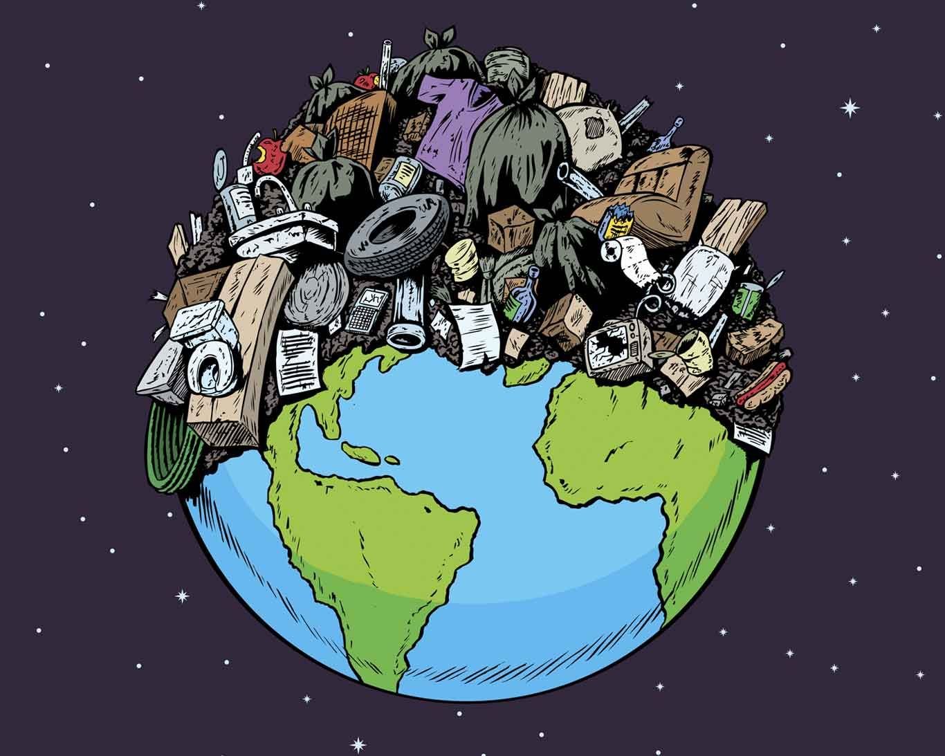 Планета из мусора