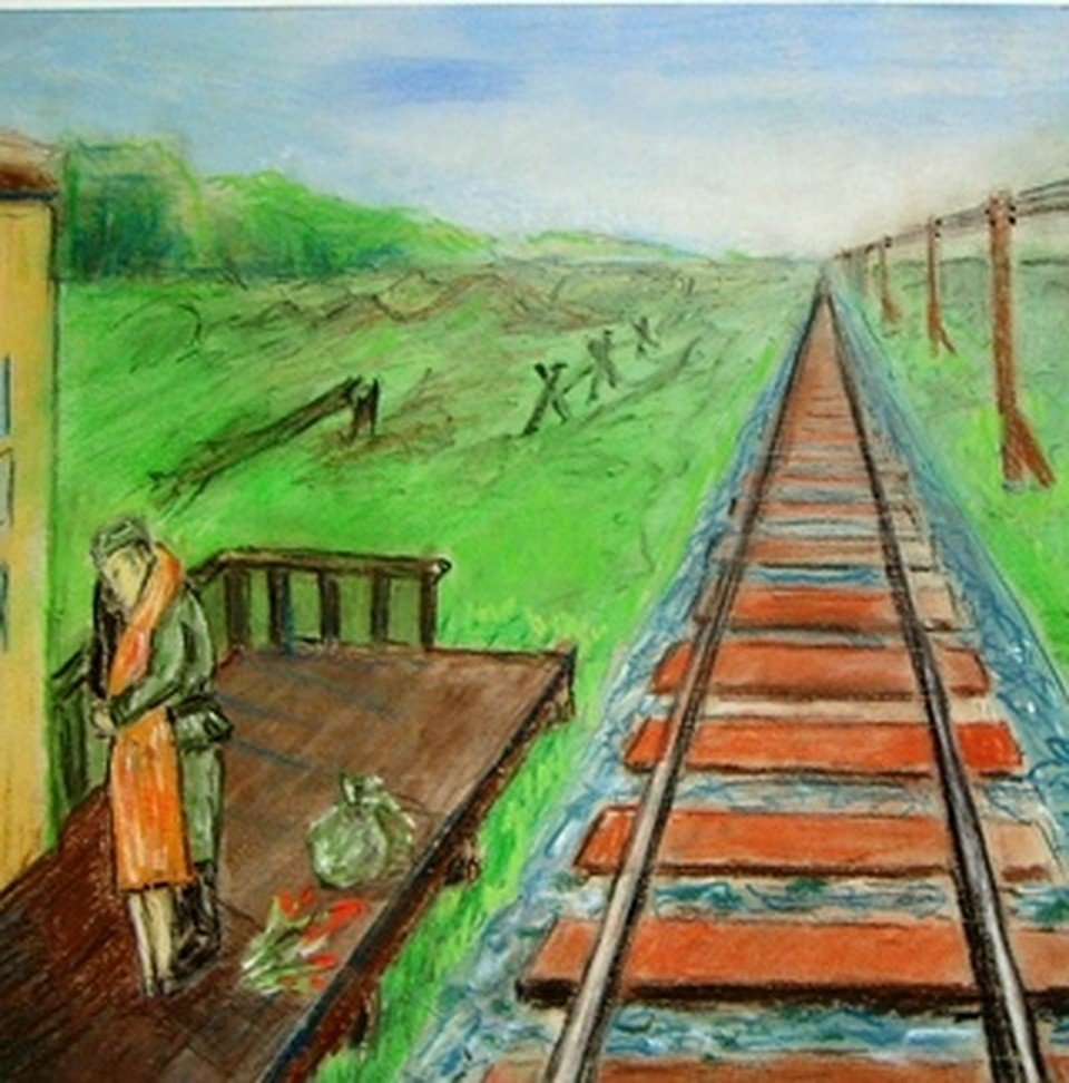Легкая железная дорога. Железная дорога иллюстрация. Рисование железная дорога. Рисуем железную дорогу. Рисунок железной дороги.