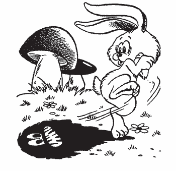 У страха глаза велики раскраска для детей