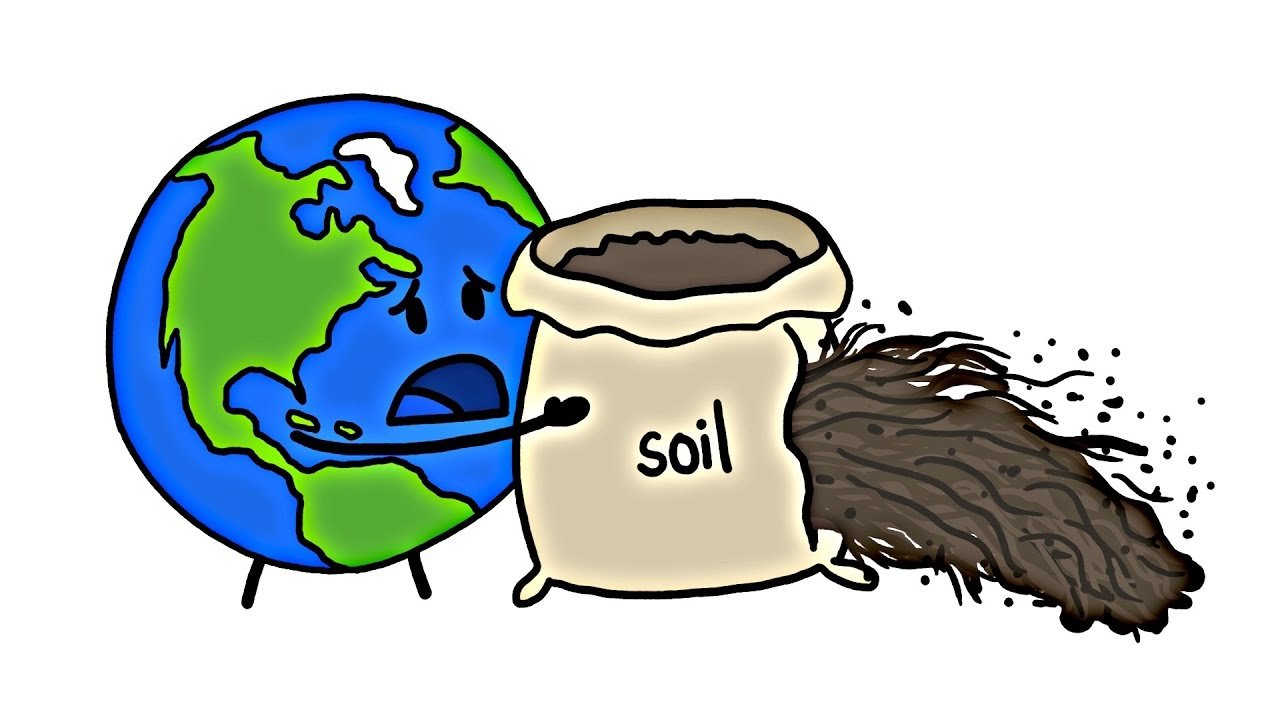 Загрязнение земли