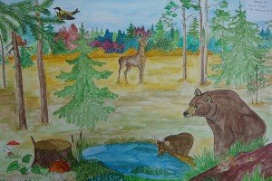 Природа родного края рисунки