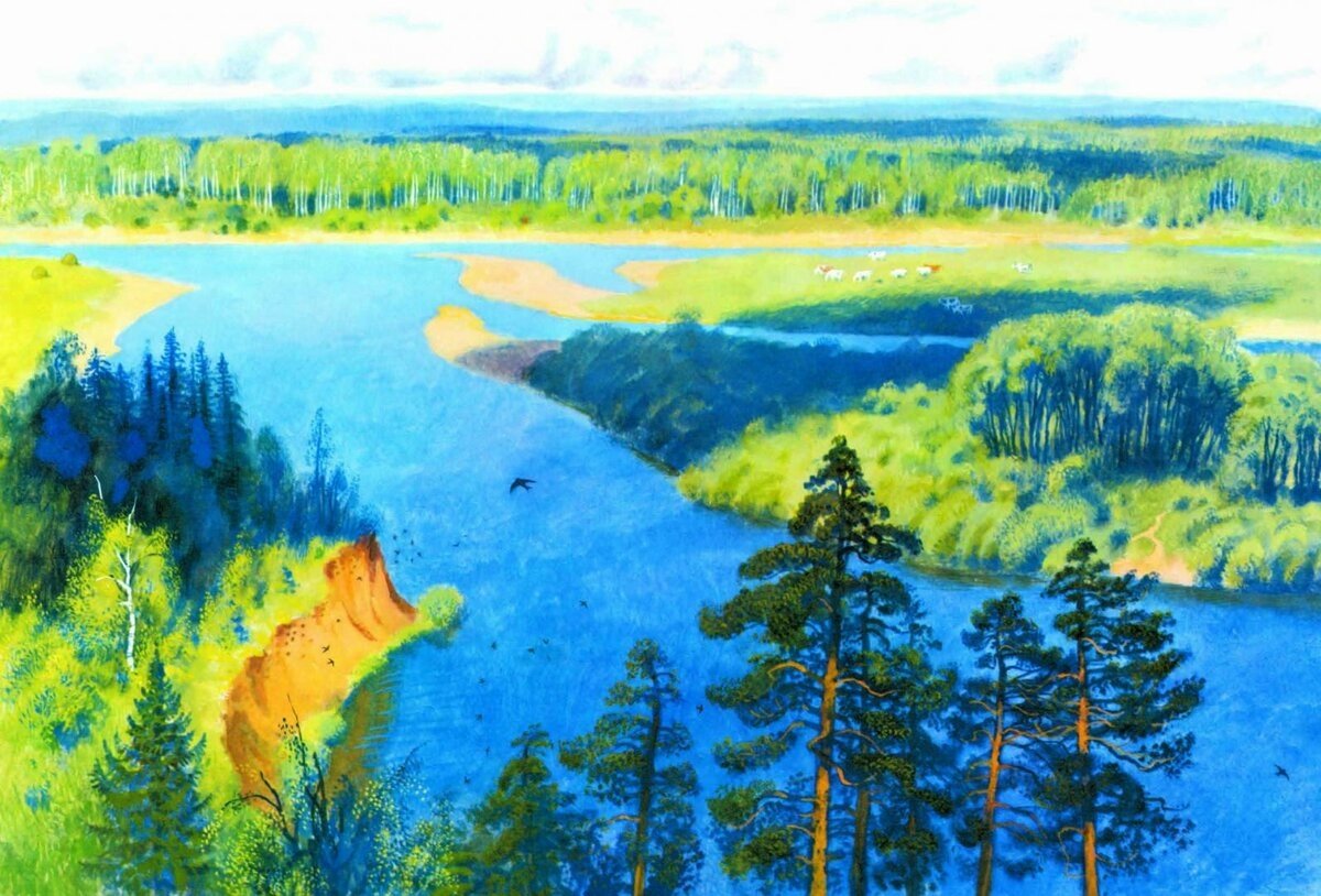 Енисей Васюткино озеро