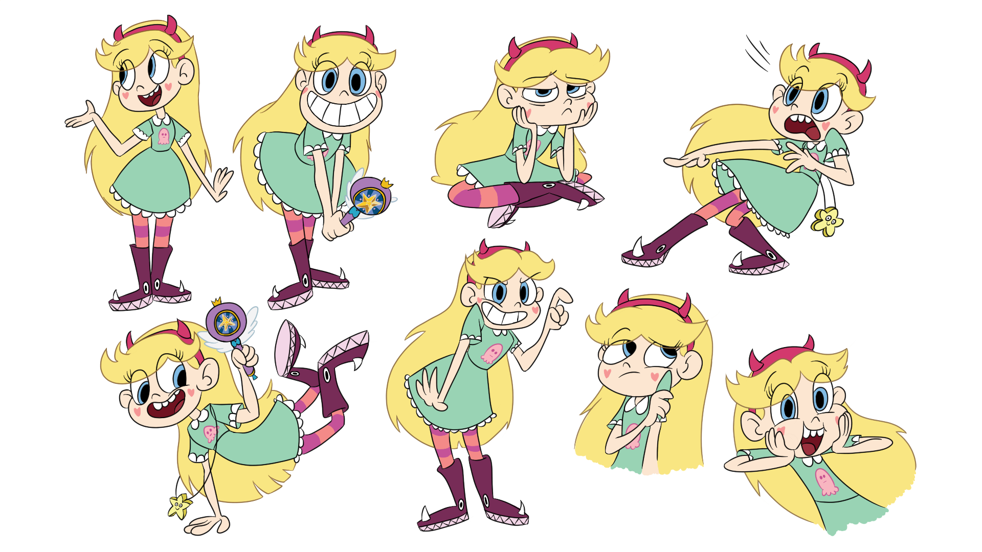 Pictures of star butterfly